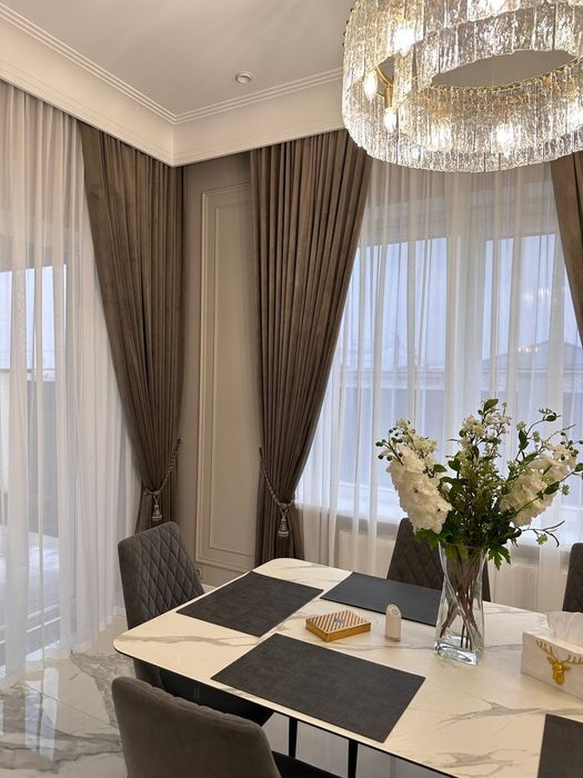 Цех з пошиття тюлю та штор Римські штори на прямі та косі вікна