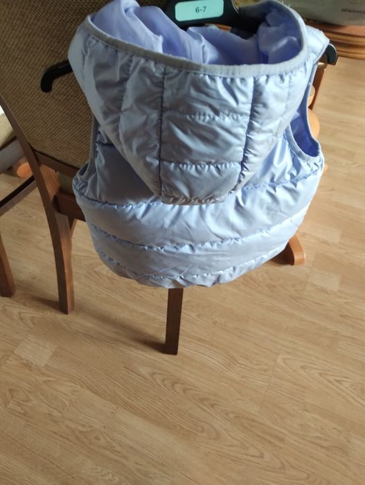 Bezrękawnik ocieplany dziewczęcy