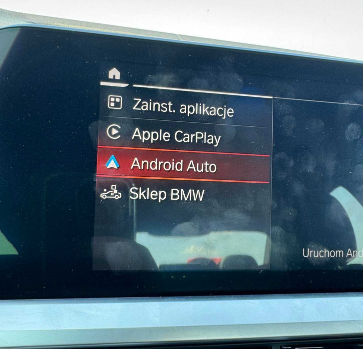 Konwersja USA EU BMW Aktualizacja map CarPlay Android Auto EVO MGU