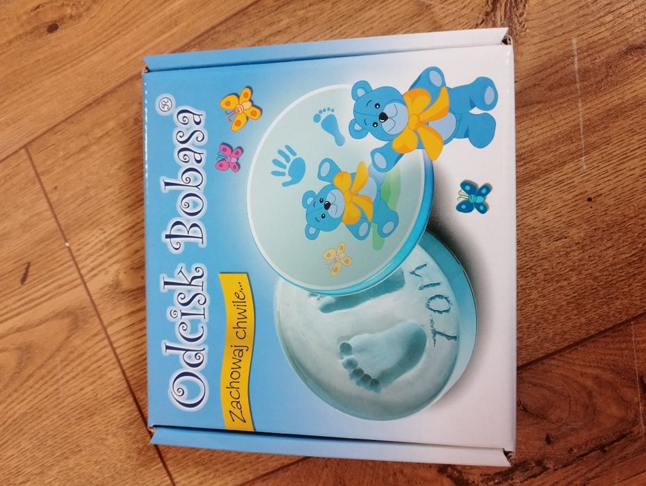 Odcisk bobasa chłopiec