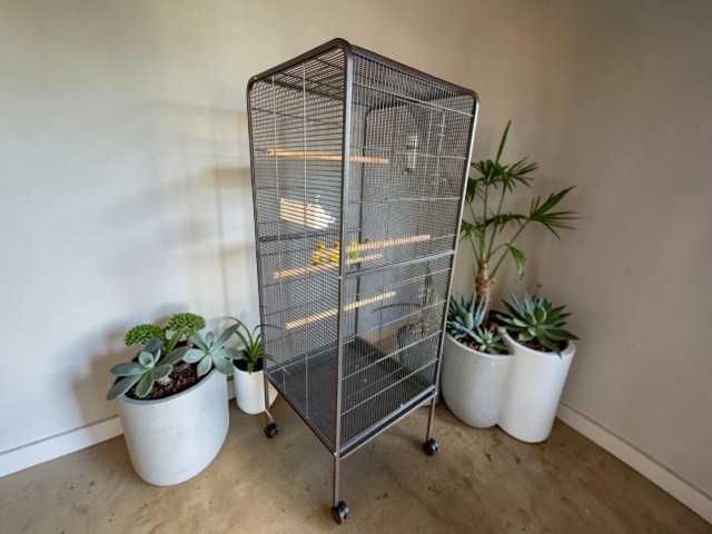 Duża Klatka dla Papugi ‼️NOWA‼️ Woliera dla Ptaków egzotycznych 150cm