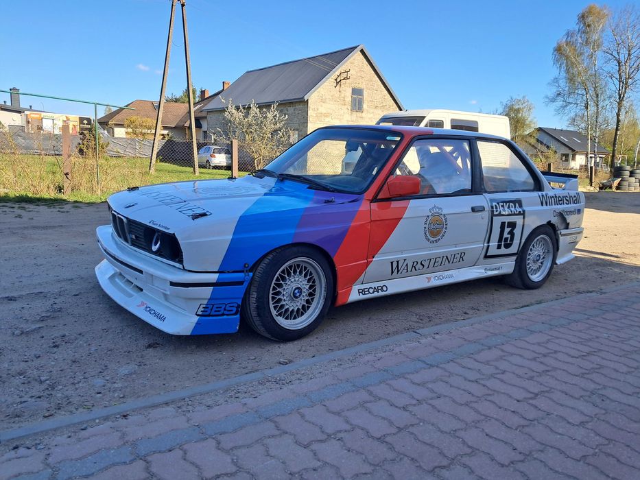 BMW e30 coupe 2.8 m52b28TU drift + laweta Warsteiner