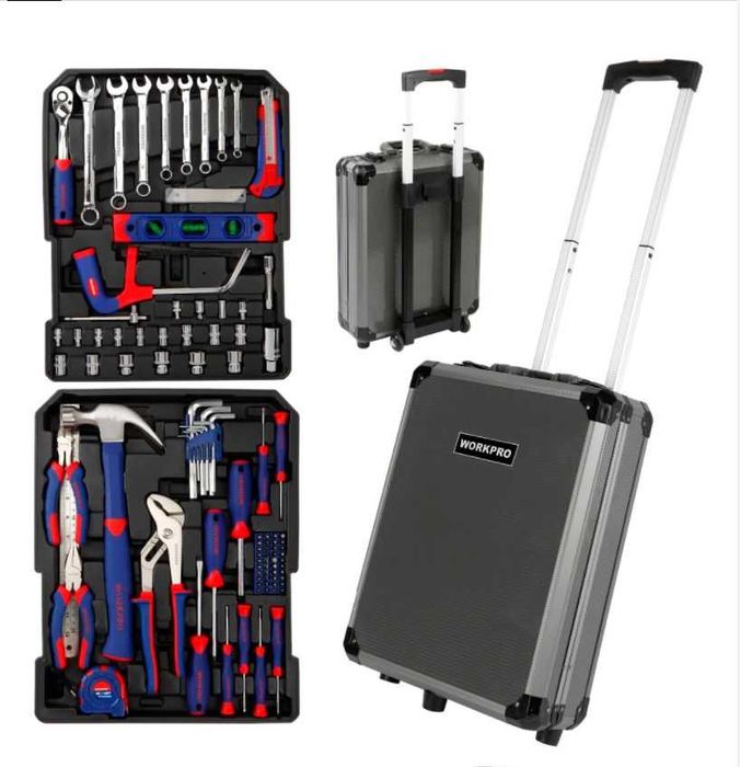 Nowy zestaw narzędzi w walizce WORKPRO