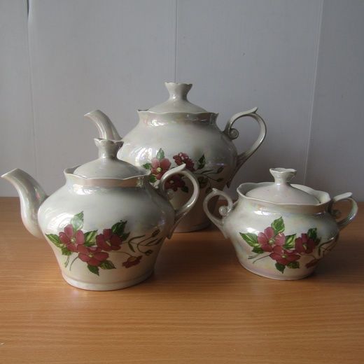 Набор чайный перламутр-3 единицы