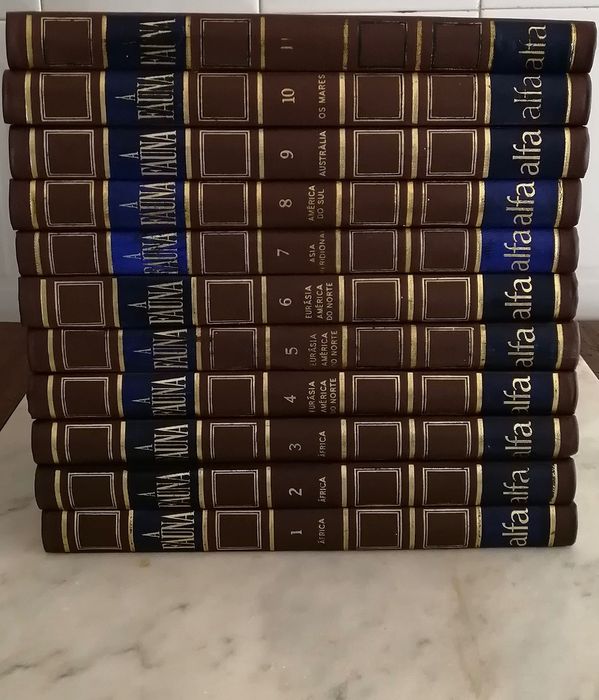 colecção a fauna exelente estado