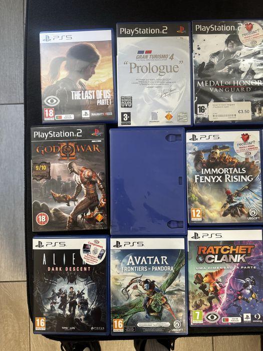 Vendo Jogos ps5/ ps2