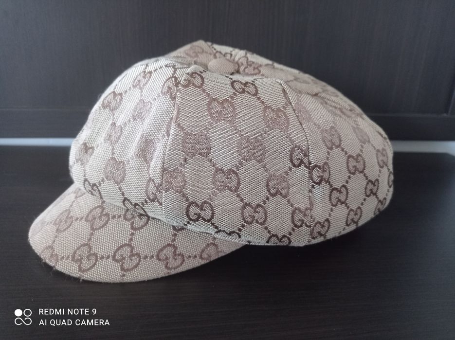 GUCCI kaszkiet czapka damska z daszkiem