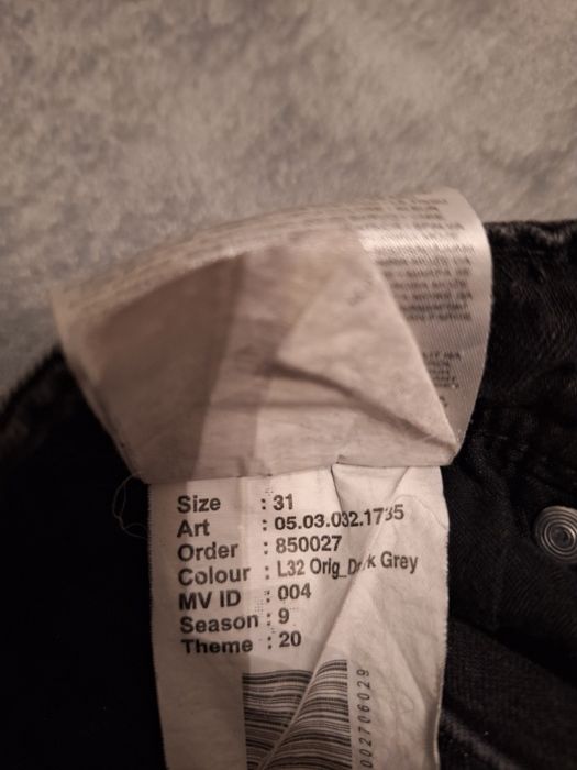 Czarne jeansy slim fit – męskie