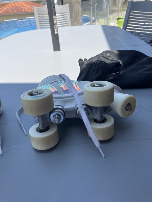 Patins usados mas em bom estado