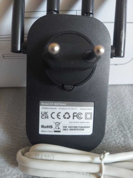 Репитер, роутер, точка доступа CF-WR758AC wi-fi усилитель повторитель сигнала 2.4 / 5.8 ГГЦ