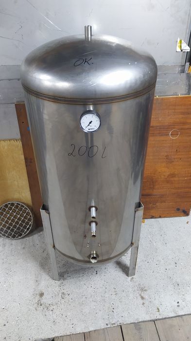 Hydrofor  nierdzewny 200 l