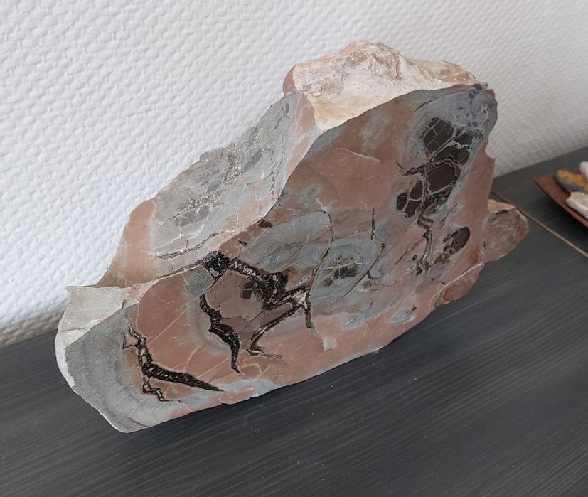 Septaria różowa - Biały Kościół - 34x25cm