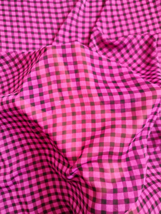 Отрез ткани, шифон, принт