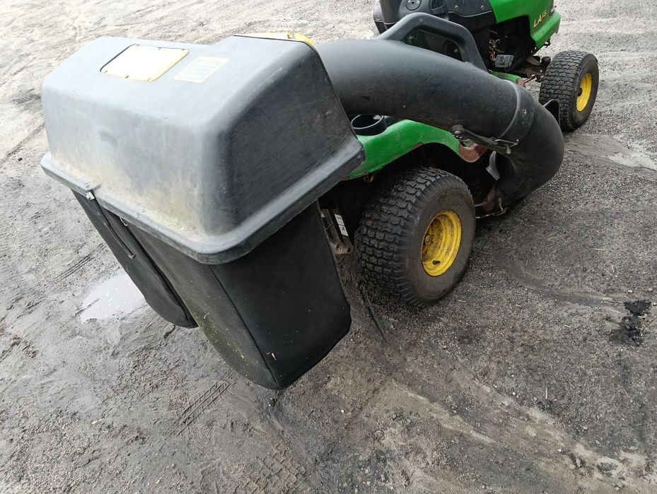 Traktorek kosiarka John Deere La 115 kosz na trawę do traktorka kosiarki inne