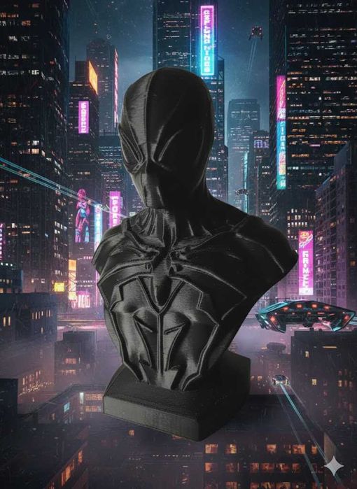 Бюст Людини-Павука в чорному костюмі – SPIDER-MAN