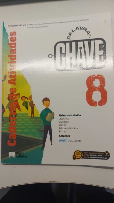 Livro actividades 8 ano chave