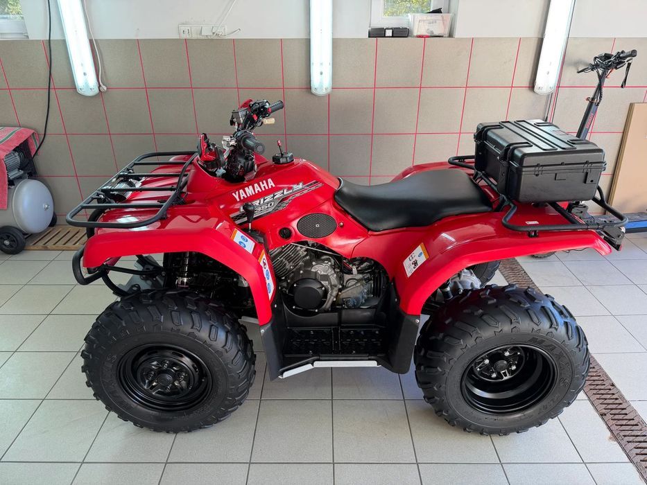 Yamaha Grizzly Grizzly 350 4×4 | 3050 km | Fabryczna homologacja L7e