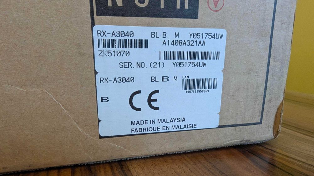 Amplituner Yamaha RX-A3040 Aventage. Topowy model.