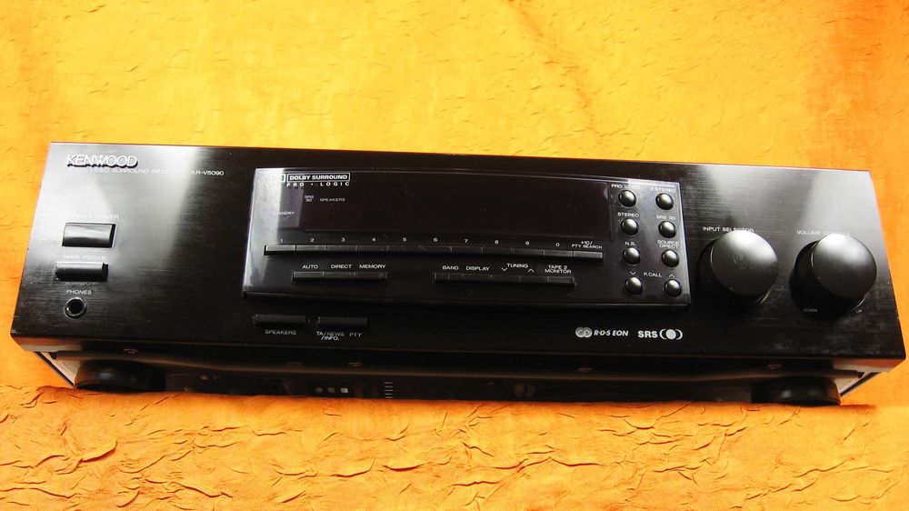 SOLIDNY Receiver Kenwood KR-V5090 z radiem i rds 50W
