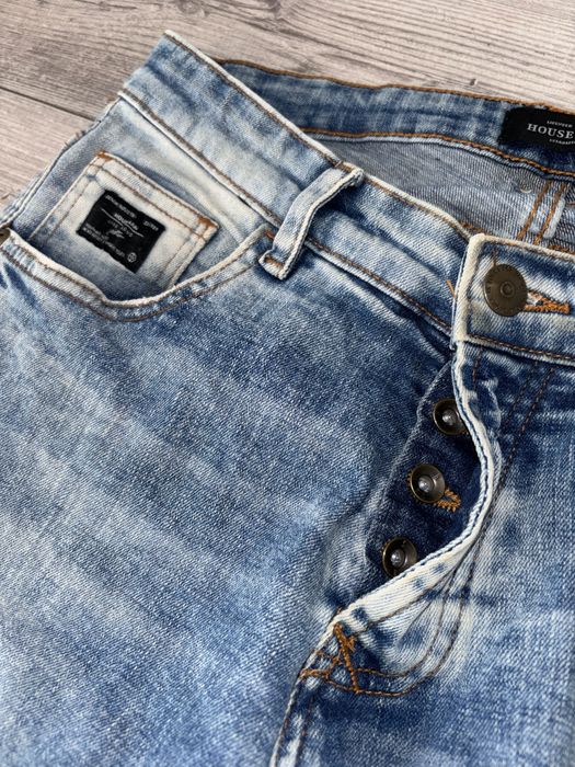Spodnie jeans denim przetarcia House  W30/L32