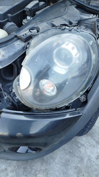 Ótica / farol esquerda MINI Mini Clubman (R55)