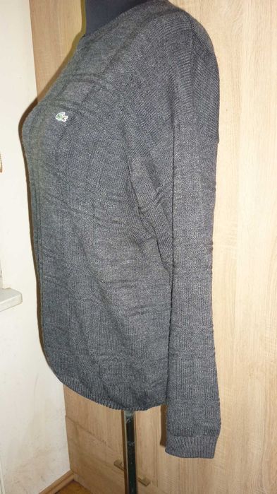 Lacoste- męski sweter z wełną  r; XL
