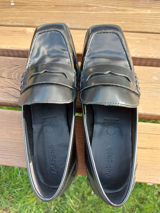 Buty/półbuty/ lofersy/ mokasyny czarne rozmiar 36