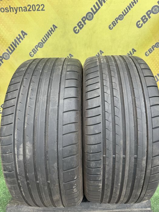 Шини Dunlop 275/35r21 пара літо склад б/у