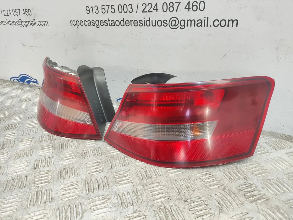 Farolins traseiros trás esquerdo direito originais Audi A3 8V 3