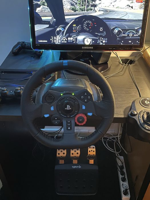 Volante g29 com shifter (excelente estado)