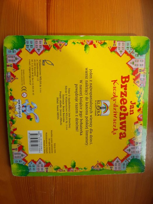 "Kaczka-dziwaczka" J. Brzechwy. Dodatkowo gratis Baranek czyścioszek.