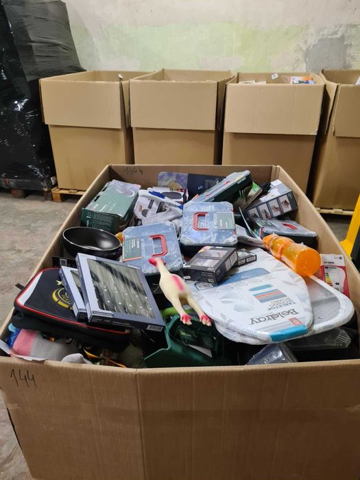 Palety Lidl drobnica Parkside paleta