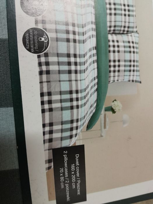 dwa komplety pościeli z mikrofazy 160x200