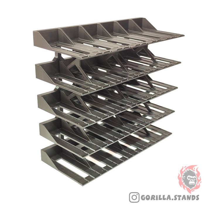 Ekspozytor Stojak 30 miejsc V1 Hot Wheels Matchbox 1:64 Gorilla Stands