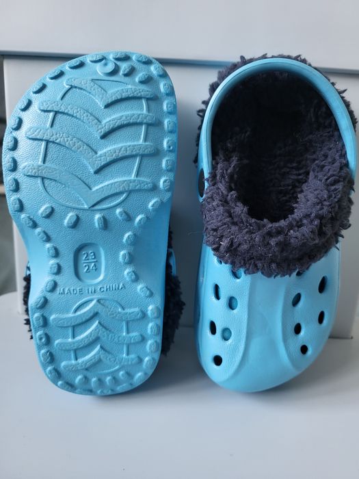 Buty dziecięce gumowe ocieplane r.23