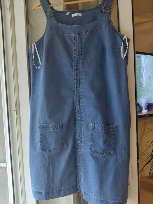 Джинсовый сарафан