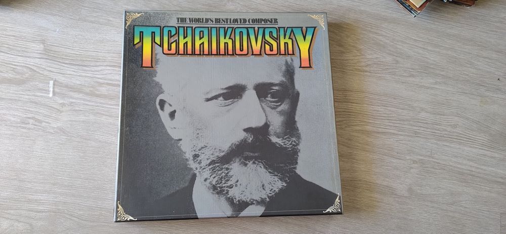 Coleção vinil do compositor Tchaikovsky