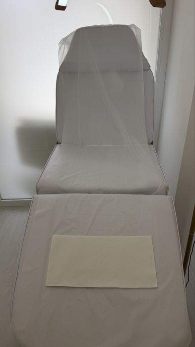 Cadeira de estética/pedicure reclinável – usada