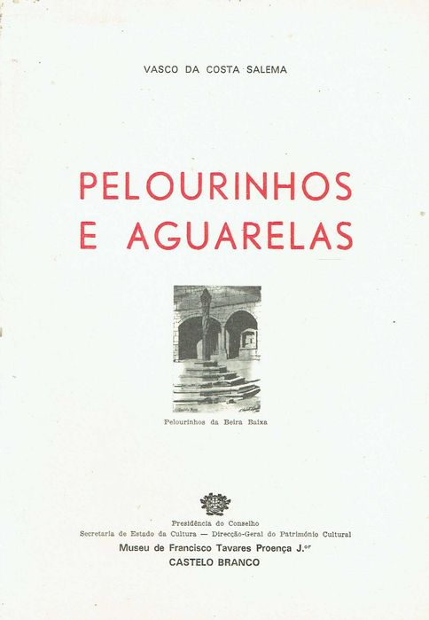 13940

Pelourinhos e aguarelas 
Vasco da Costa Salema.
