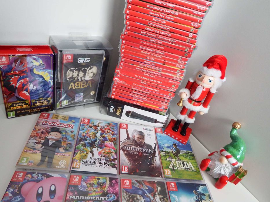 Nintendo SWITCH Zelda MARIO Kirby LEGO mega wybór GIER Switch / S2