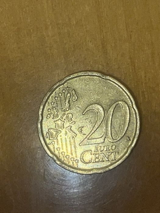 moneta euro cent 20 1999