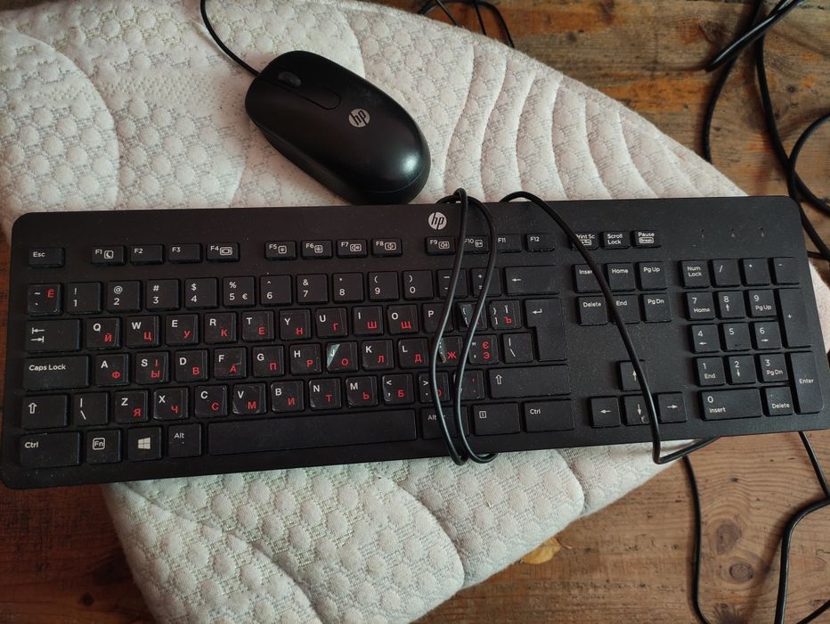 Клавіатура і мишка HP