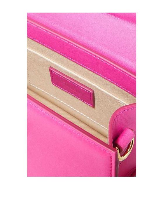 Сумка Jacquemus Le Chiquito Medium leather bag Neon Pink