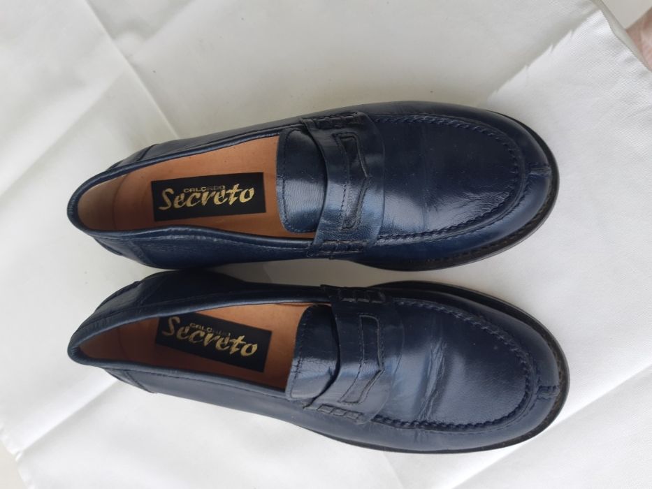 Sapatos de Criança em pele