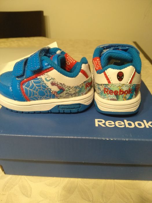 Buciki dziecięce SNEAKERSY Reebok Spider-Man rozmiar 17 NOWE Limitki