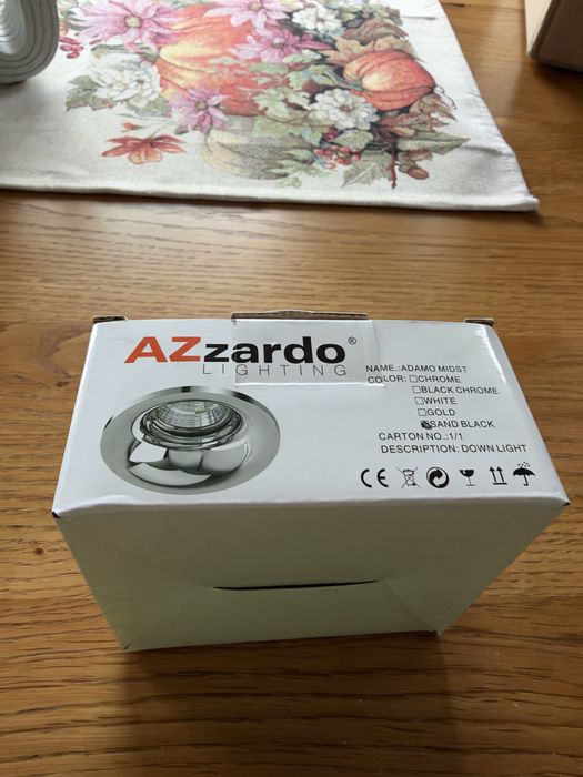 Sprzedam oprawy halogenowe AZZARDO - 9 sztuk