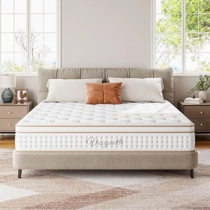 Materac kieszeniowy Vesgantti 7-strefowy ortopedyczny  sprężynowy
