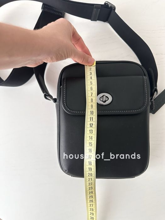 Чоловіча сумочка COACH Turnlock Crossbody Bag мужская сумка кожаная