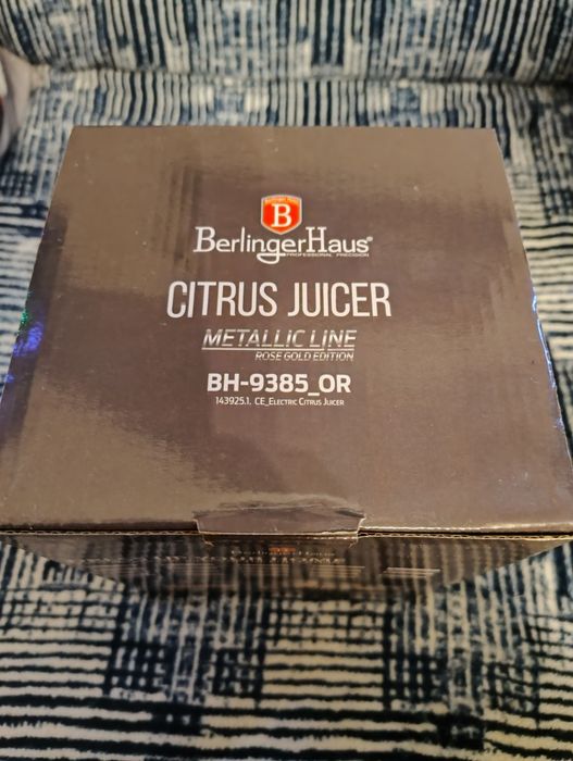 Elektryczna wyciskarka do cytrusów