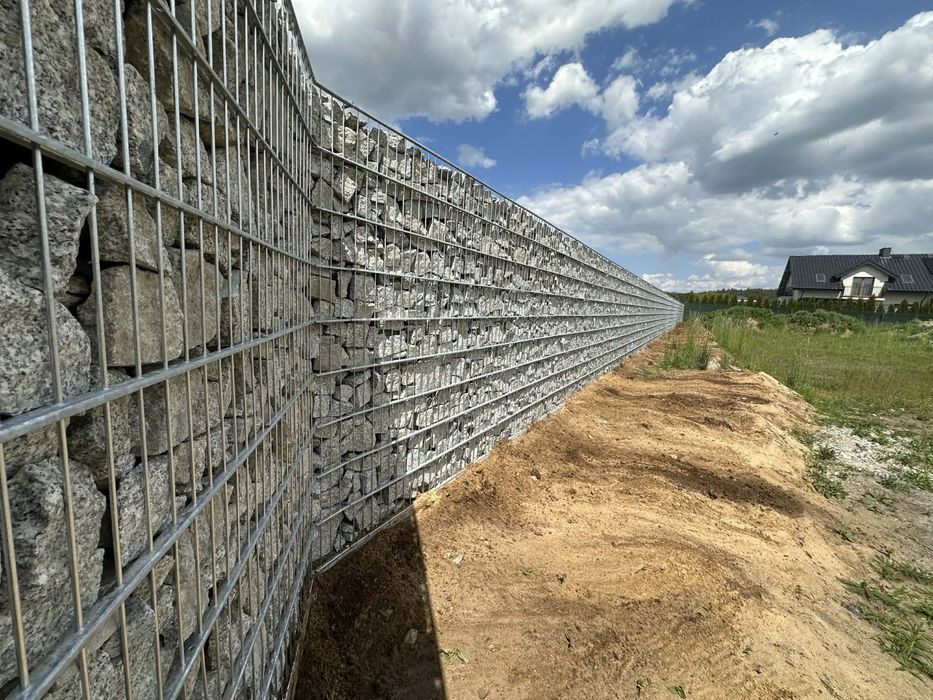Ogrodzenia gabionowe panele gabiony
